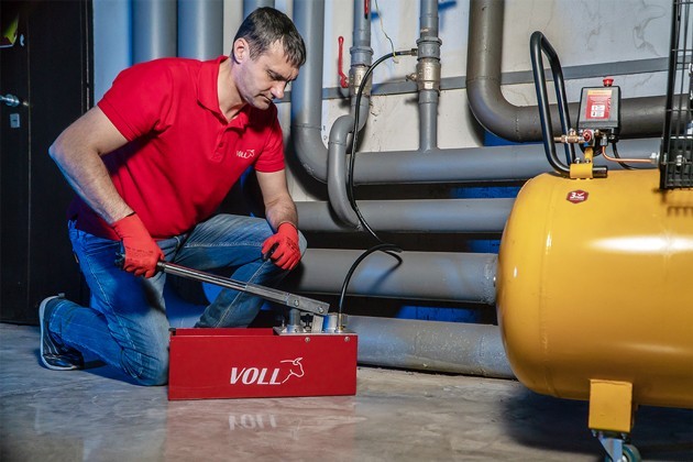 испытание гидравлических систем (опрессовка)